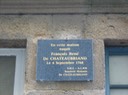 Chateaubriand naquit  là  …