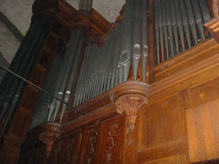 le buffet d'orgue de René Gautier 